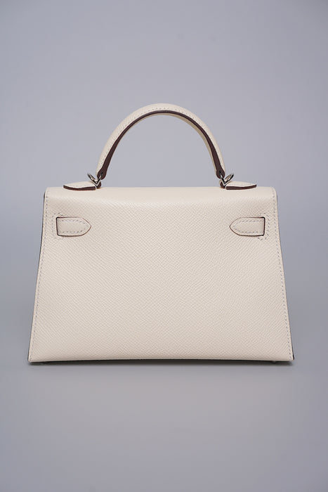 Hermes Kelly 20 Epsom in Nata Phw (Brand New)