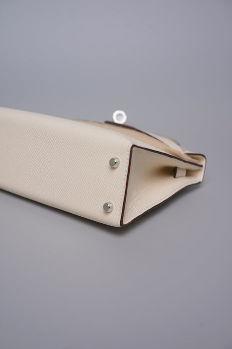 Hermes Kelly 20 Epsom in Nata Phw (Brand New)