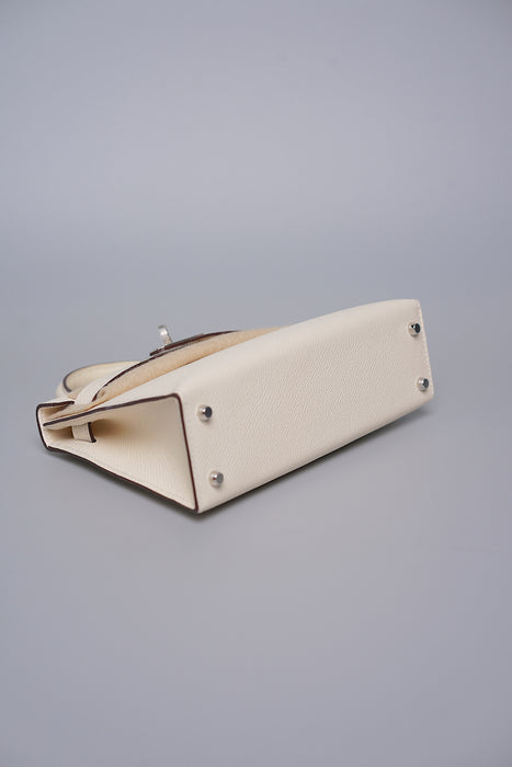 Hermes Kelly 20 Epsom in Nata Phw (Brand New)