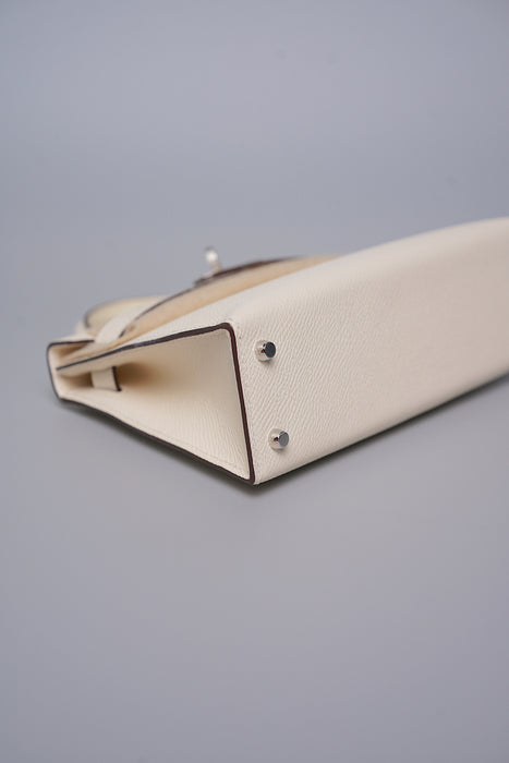 Hermes Kelly 20 Epsom in Nata Phw (Brand New)