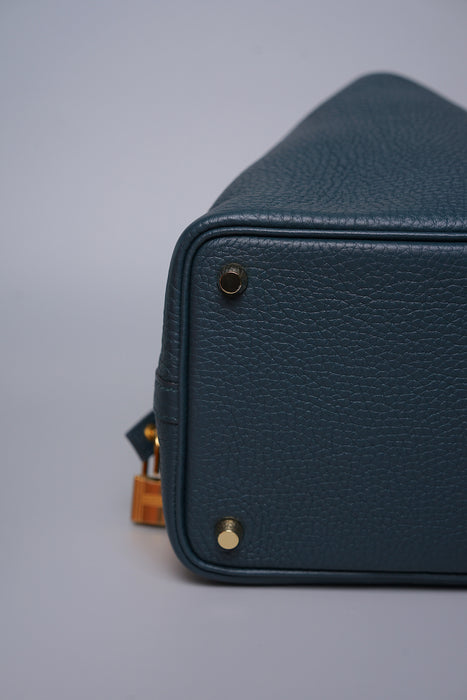 Hermes Picotin 18 in Vert Cypress Ghw