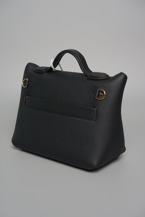 Hermes 2424-21 black swift / togo ghw (Brand New)