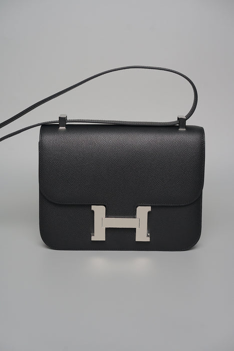 Hermes Constance 24-1 Black Epsom Phw (Brand New)