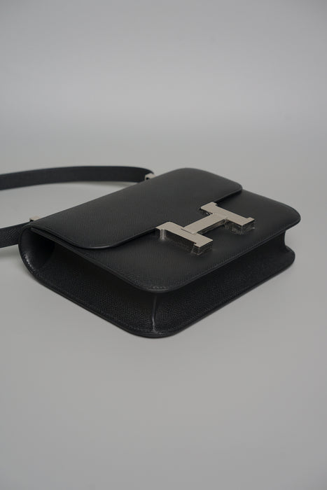 Hermes Constance 24-1 Black Epsom Phw (Brand New)