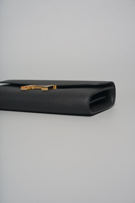 Hermes Constance To Go in Black Epsom Ghw (Brand New)