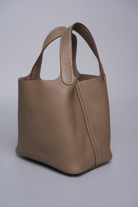 Hermes Picotin 18 in Etoupe Phw (Brand New)