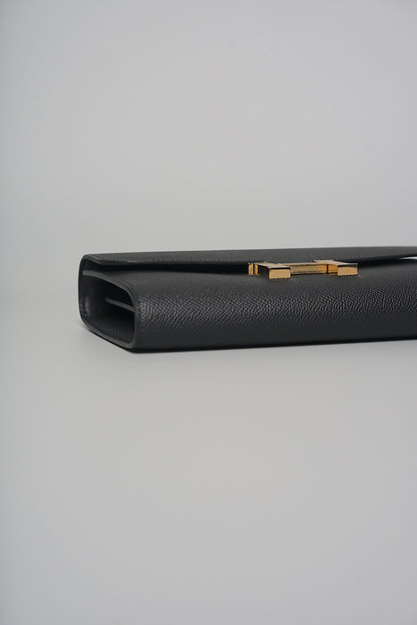 Hermes Constance To Go in Black Epsom Ghw (Brand New)
