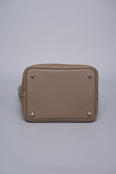 Hermes Picotin 18 in Etoupe Phw (Brand New)