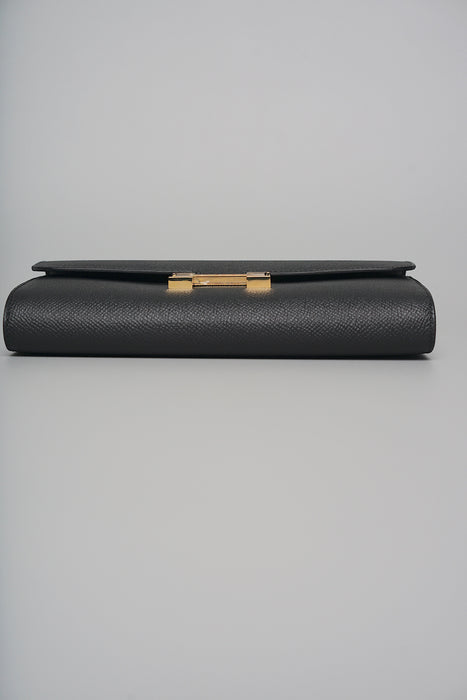 Hermes Constance To Go in Black Epsom Ghw (Brand New)