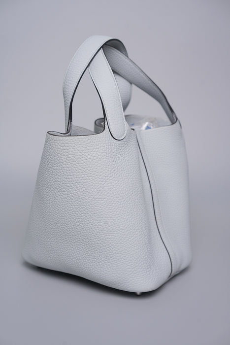 Hermes Picotin 18 in Bleu Pale Phw (Brand New)