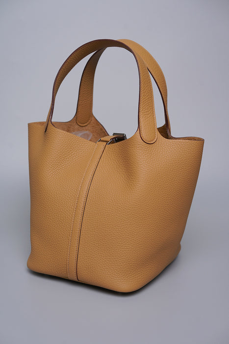 Hermes Picotin 22 in Biscuit Phw (Brand New)