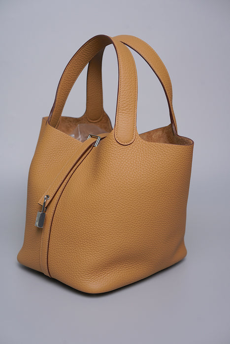 Hermes Picotin 22 in Biscuit Phw (Brand New)