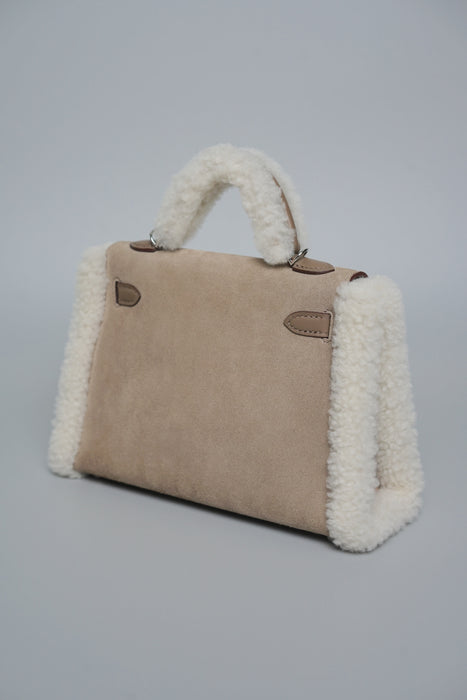 Hermes Kelly 20 Teddy Grizzly in Etoupe Phw (Brand New)