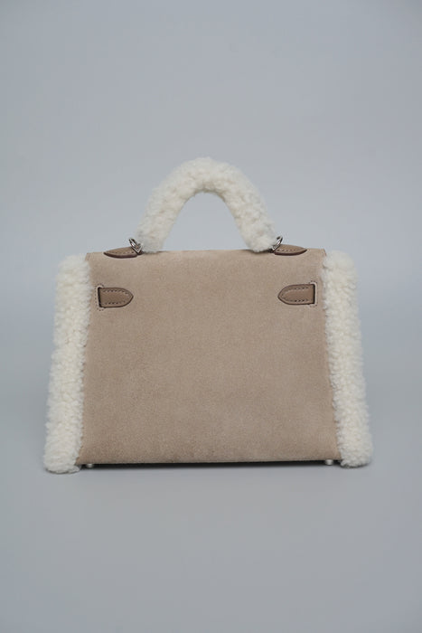 Hermes Kelly 20 Teddy Grizzly in Etoupe Phw (Brand New)