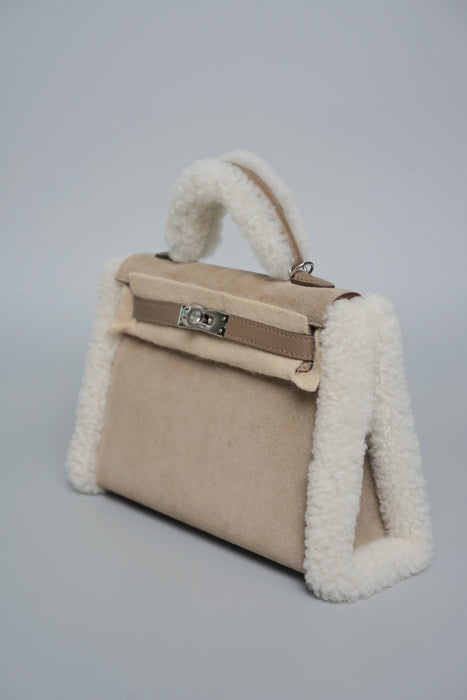 Hermes Kelly 20 Teddy Grizzly in Etoupe Phw (Brand New)