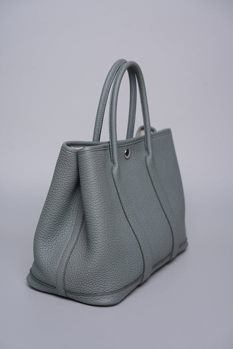 Hermes Garden Party 30 in Vert Amande Phw