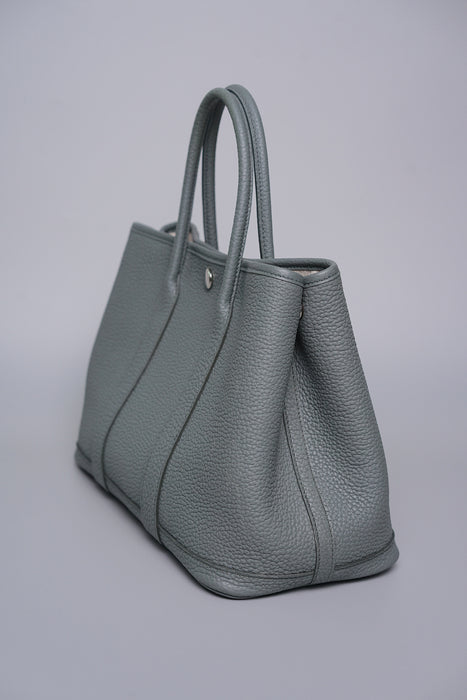 Hermes Garden Party 30 in Vert Amande Phw