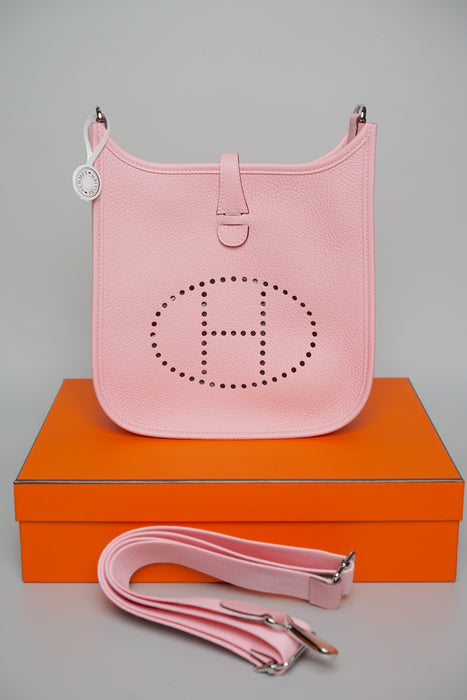Hermes Evelyne 23 in Rose Sakura Phw (Brand New)