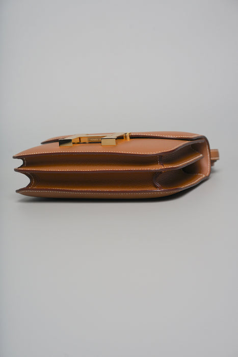 Hermes Constance 18 in Gold Ghw