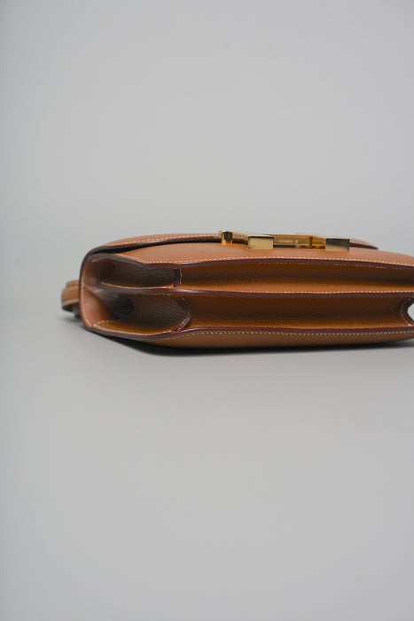 Hermes Constance 18 in Gold Ghw