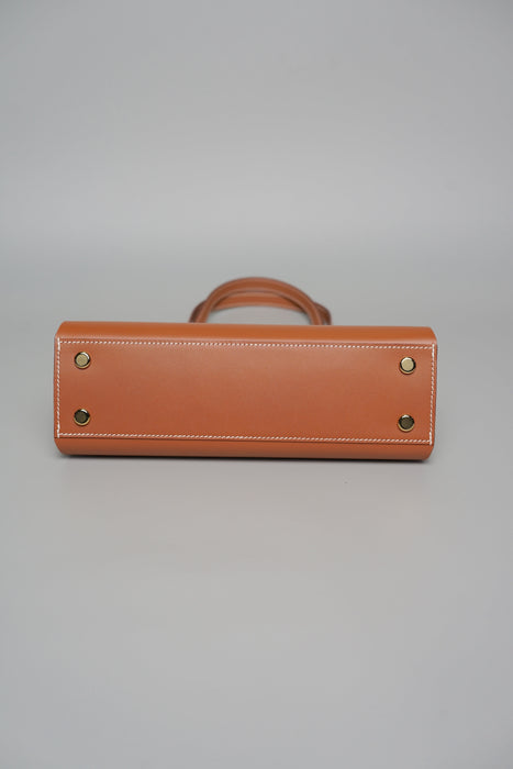 Hermes Tablier Sellier Bag in Gold Ghw (Brand New)