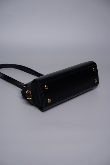Hermes Tablier Sellier Bag in Black Ghw (Brand New)