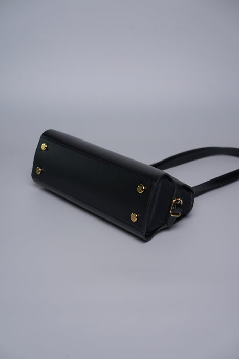 Hermes Tablier Sellier Bag in Black Ghw (Brand New)