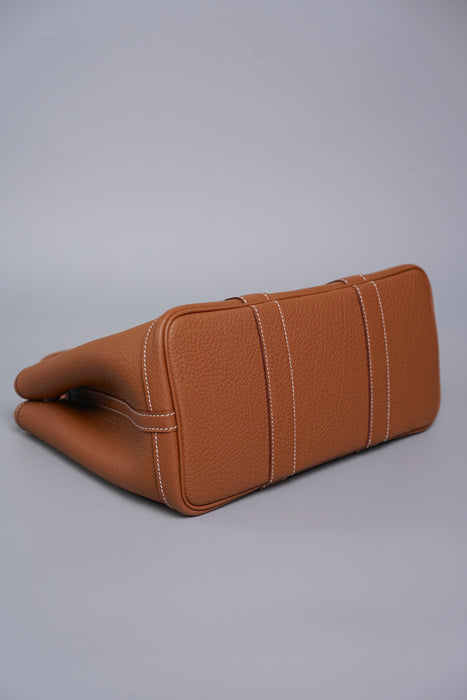 Hermes Garden Party 30 in Gold Phw