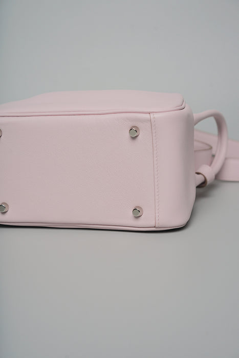 Hermes Mini Lindy in Mauve Pale Verso Gold Phw (Brand New)