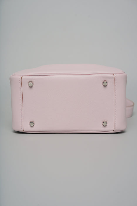 Hermes Mini Lindy in Mauve Pale Verso Gold Phw (Brand New)