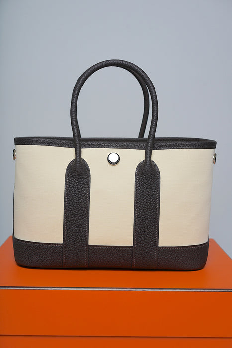 Hermes Mini Garden Party in Vanilla / Bai Brun Phw (Brand New)