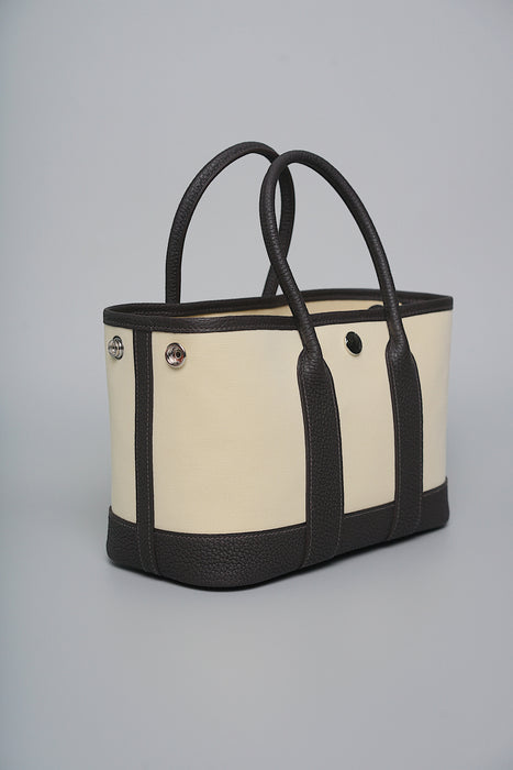 Hermes Mini Garden Party in Vanilla / Bai Brun Phw (Brand New)