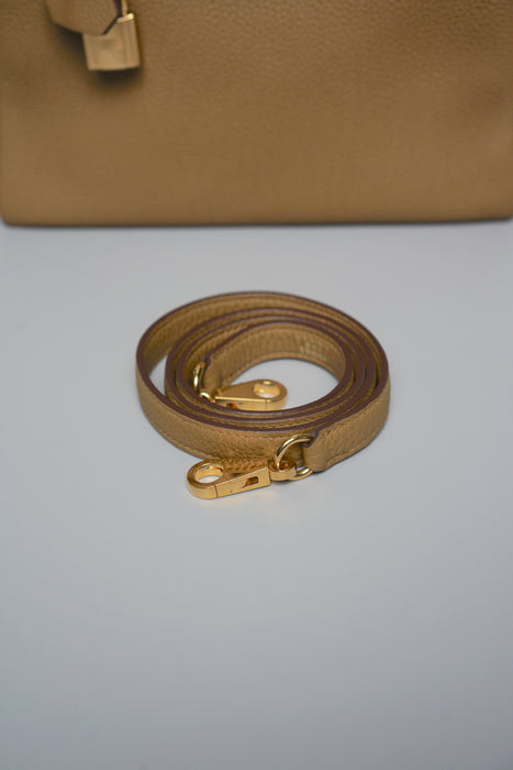 Hermes Kelly 25 in Bronze Togo Ghw