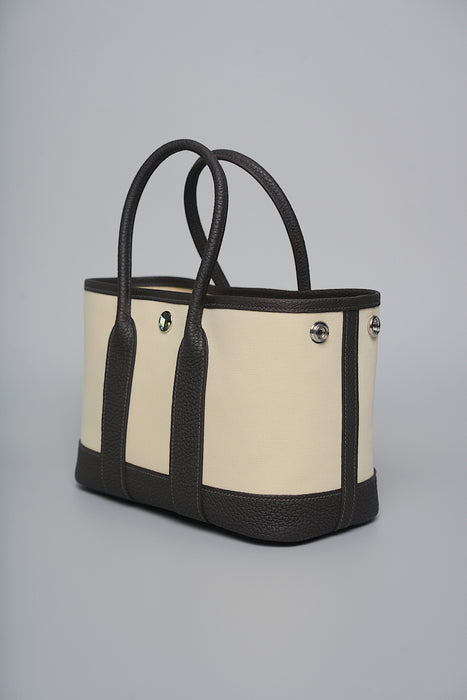 Hermes Mini Garden Party in Vanilla / Bai Brun Phw (Brand New)