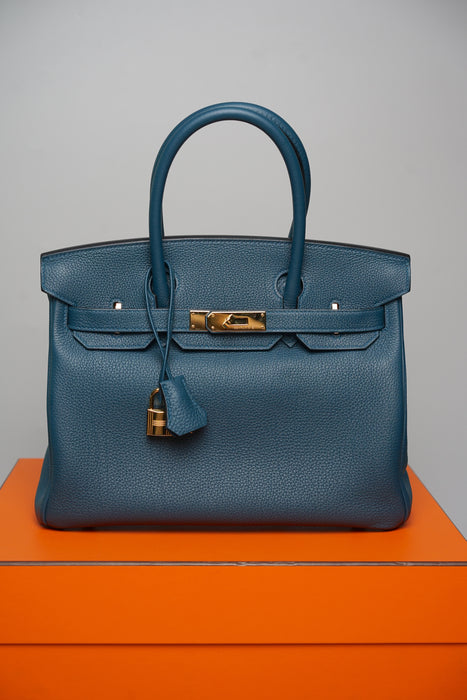 Hermes Birkin 30 in Colvert Togo Ghw