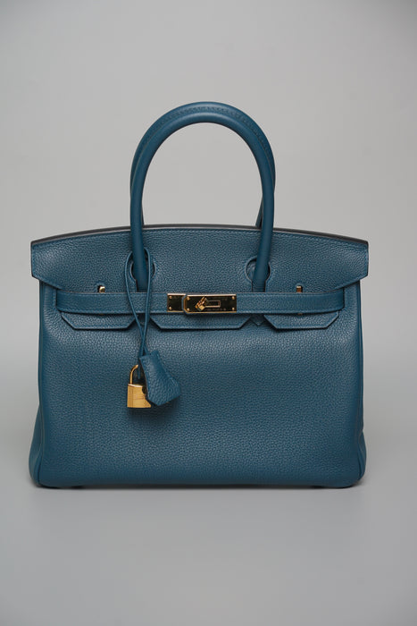 Hermes Birkin 30 in Colvert Togo Ghw