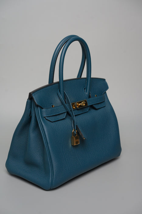 Hermes Birkin 30 in Colvert Togo Ghw