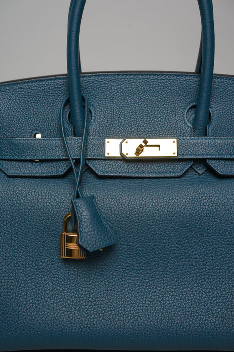 Hermes Birkin 30 in Colvert Togo Ghw