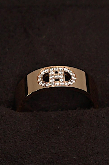 Hermes D'ancre PM Ring in Rosegold Size 48 (Brand New)