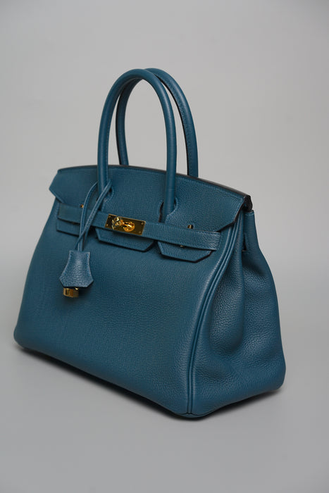 Hermes Birkin 30 in Colvert Togo Ghw