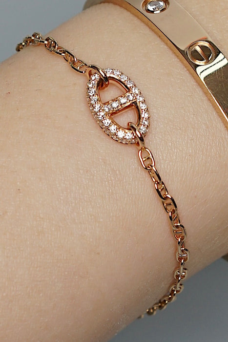 Hermes Farandole Bracelet with Diamonds (Brand New)