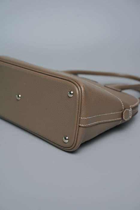 Hermes Bolide 27 in Etoupe Epsom Phw
