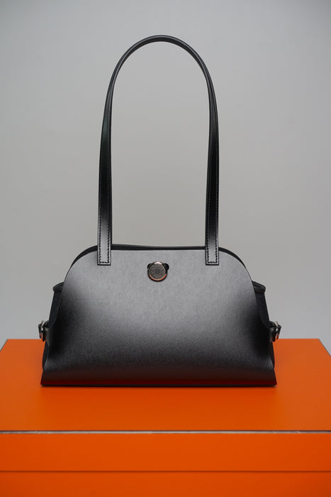 Hermes Tablier Sellier Bag in Noir Phw (Brand New)