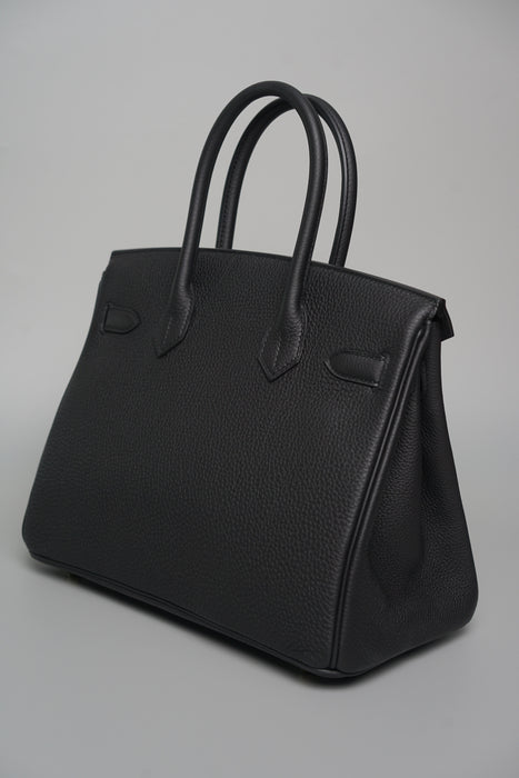 Hermes Birkin 30 in Black Togo Ghw (Brand New)