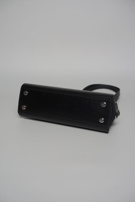 Hermes Tablier Sellier Bag in Noir Phw (Brand New)