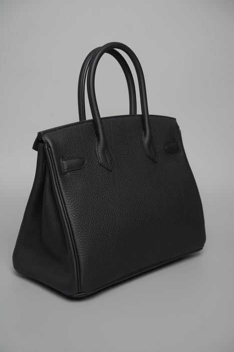 Hermes Birkin 30 in Black Togo Ghw (Brand New)