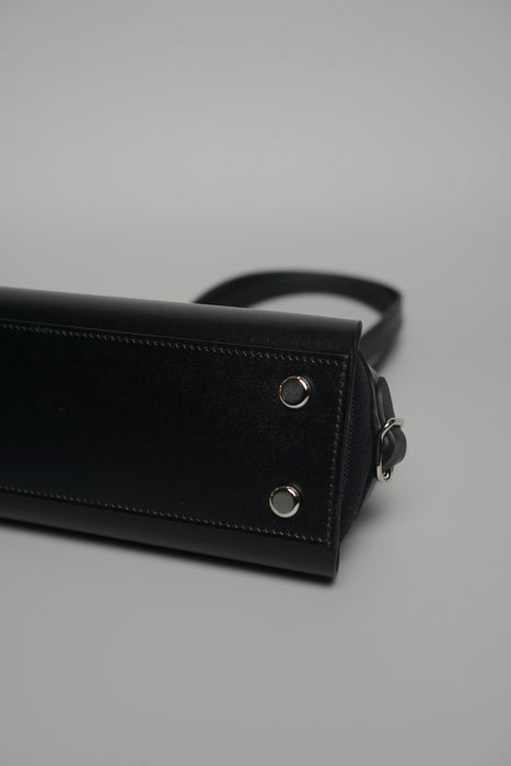 Hermes Tablier Sellier Bag in Noir Phw (Brand New)