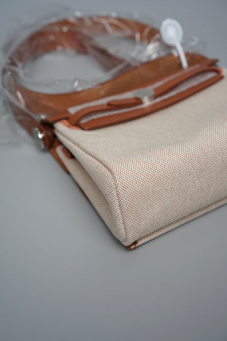 Hermes Mini Herbag in Fauve Phw (Brand New)