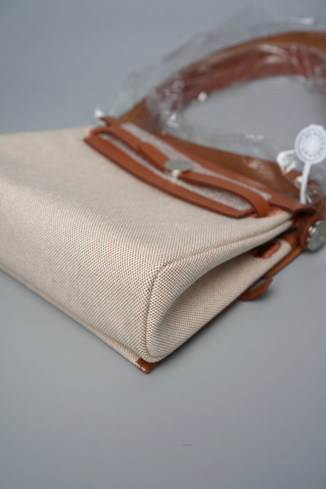 Hermes Mini Herbag in Fauve Phw (Brand New)