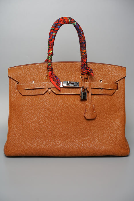 Hermes Birkin 35 in Gold Phw